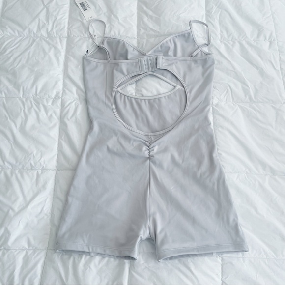 Frankie’s bikinis Clara Cutout Onesie - Icy Gray - Picture 3 of 4